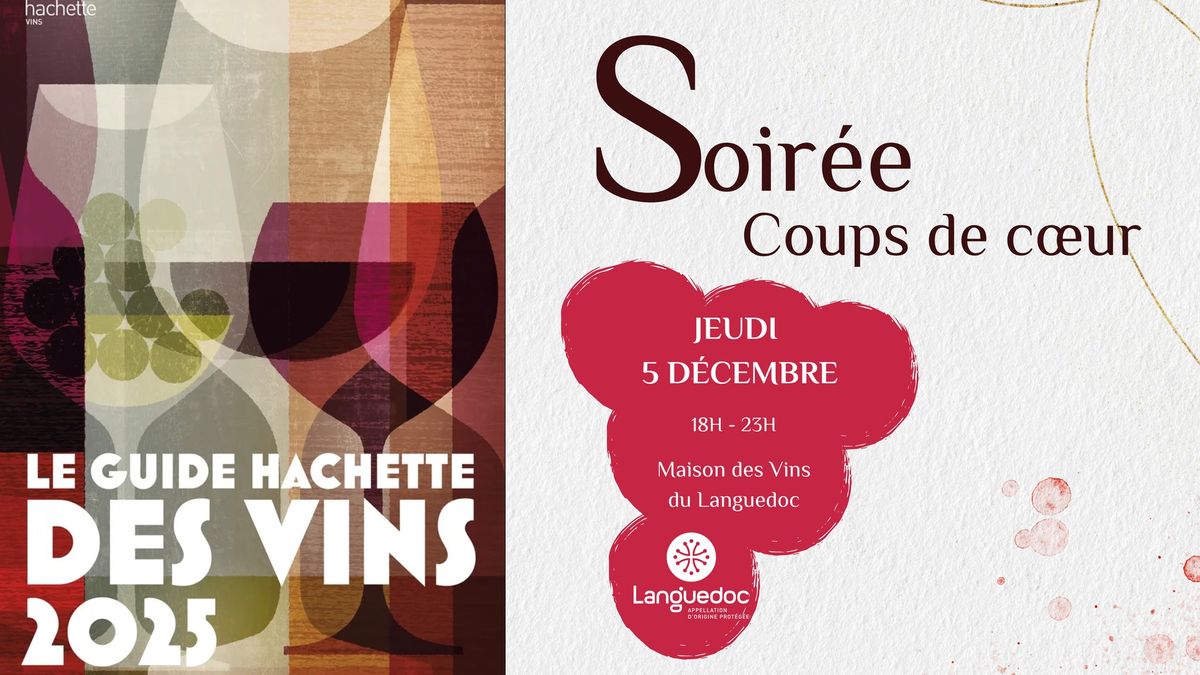 Soir\u00e9e Coups de C\u0153ur du Guide Hachette 2025