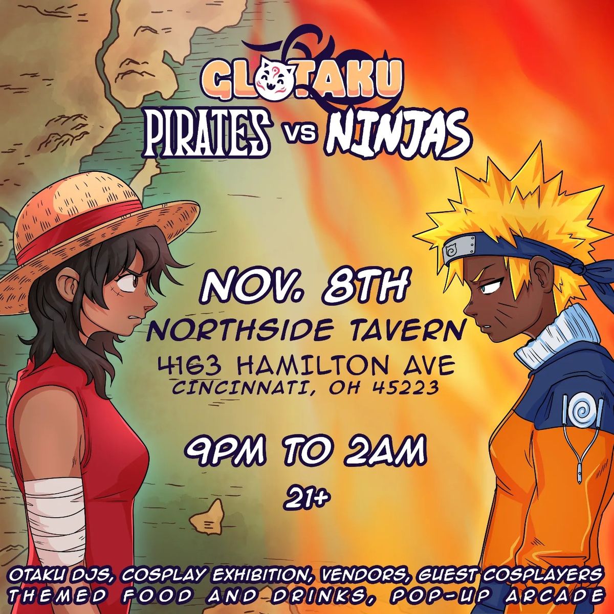 Glotaku: Pirates vs. Ninjas (Cincinnati) 