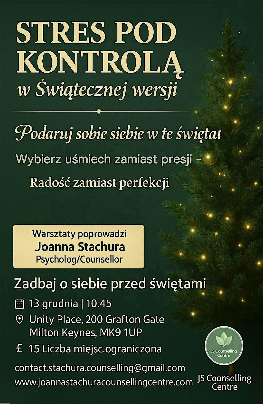 STRES POD KONTROLA   w Swiatecznej wersji