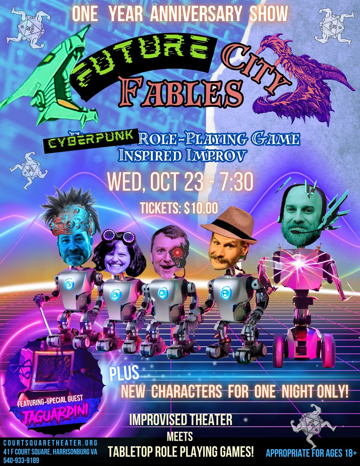 *Future* City Fables: Cyberpunk Inspired Improv Anniversary Show