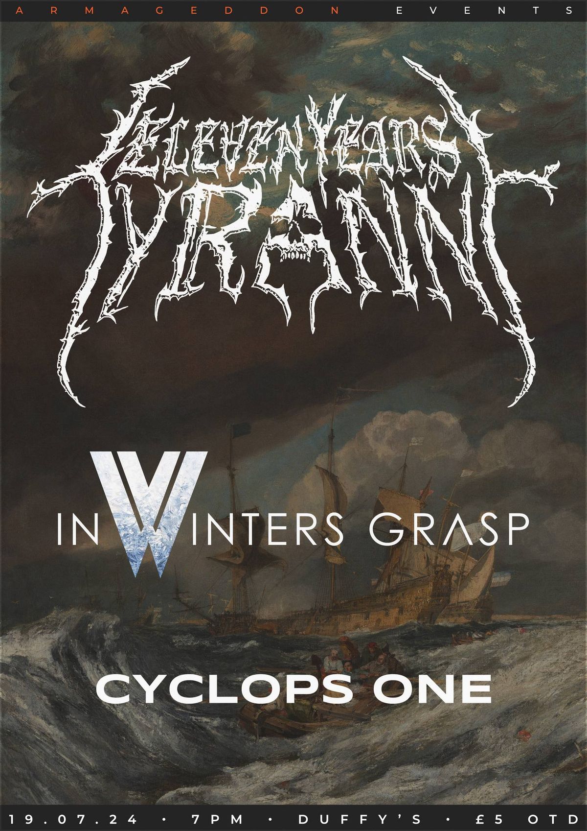 ELEVEN YEARS TYRANNY \/\/ In Winter's Grasp \/\/ Cyclops One