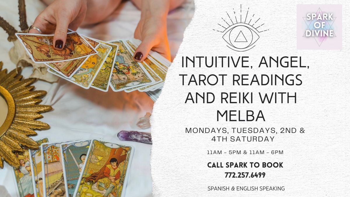 Intuitive, Angel or Tarot Readings and Reiki w\/ Melba