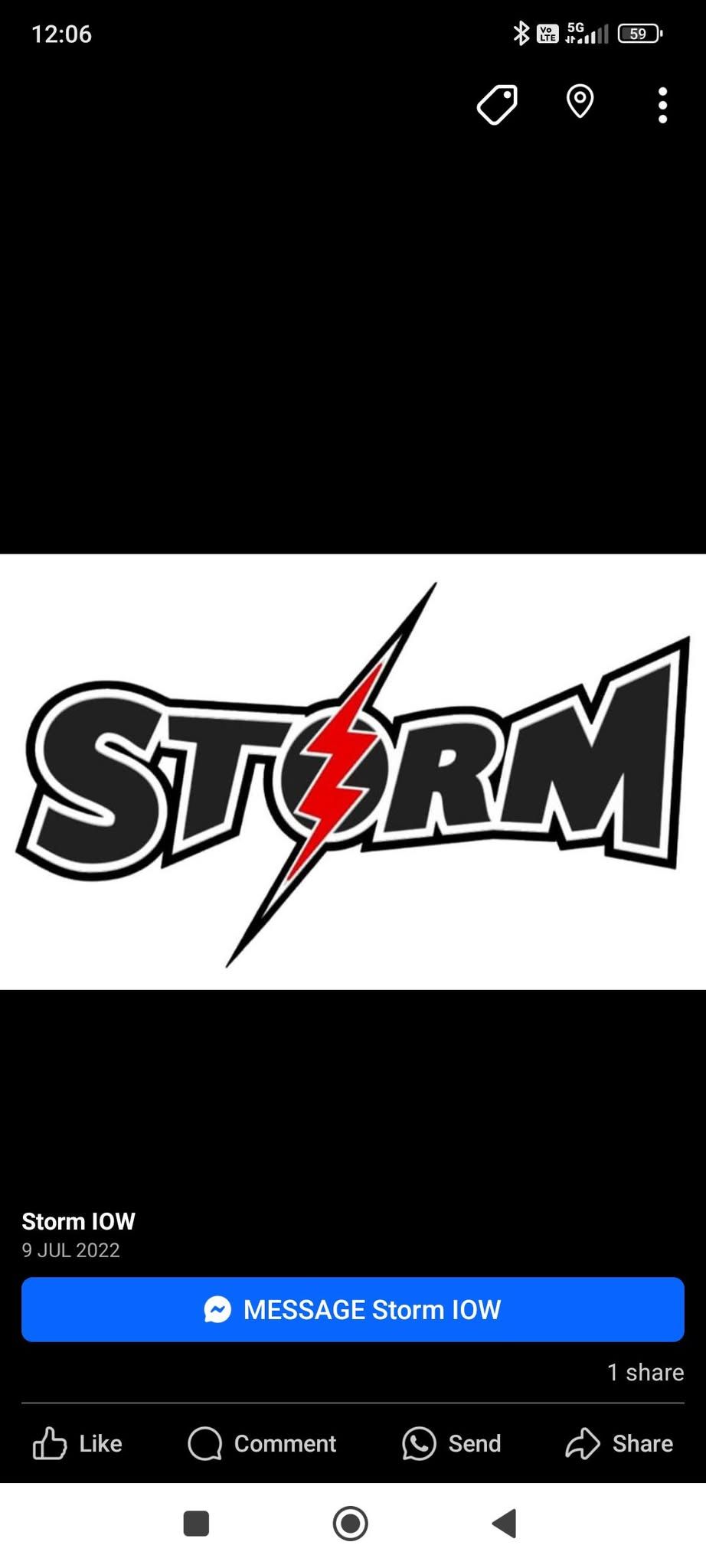 Storm, live and loud!