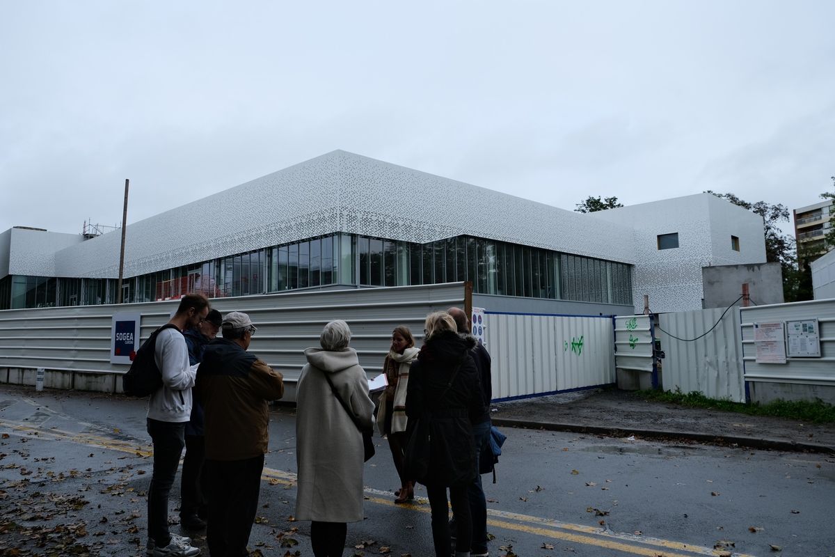 Visite de chantier du quartier Bollaert 