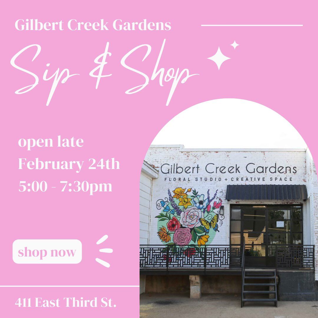 February Sip & Shop 