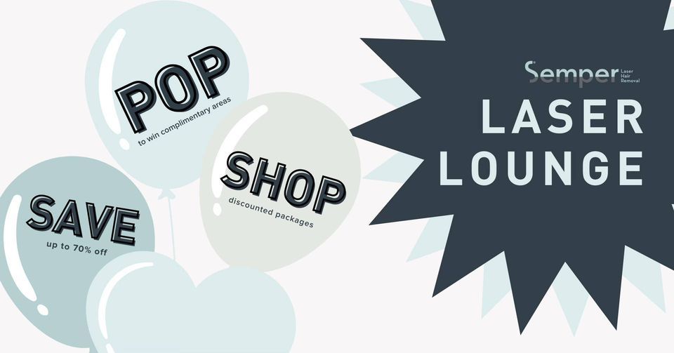 Laser Lounge: Pop, Shop & Save