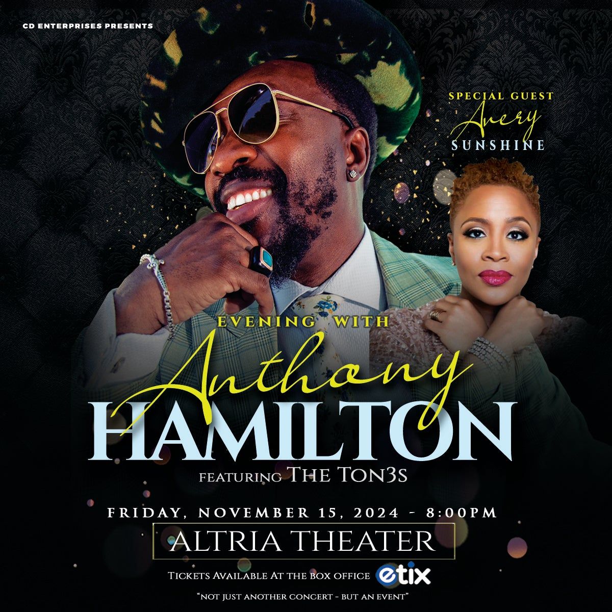 Anthony Hamilton at Fox Theatre Detroit