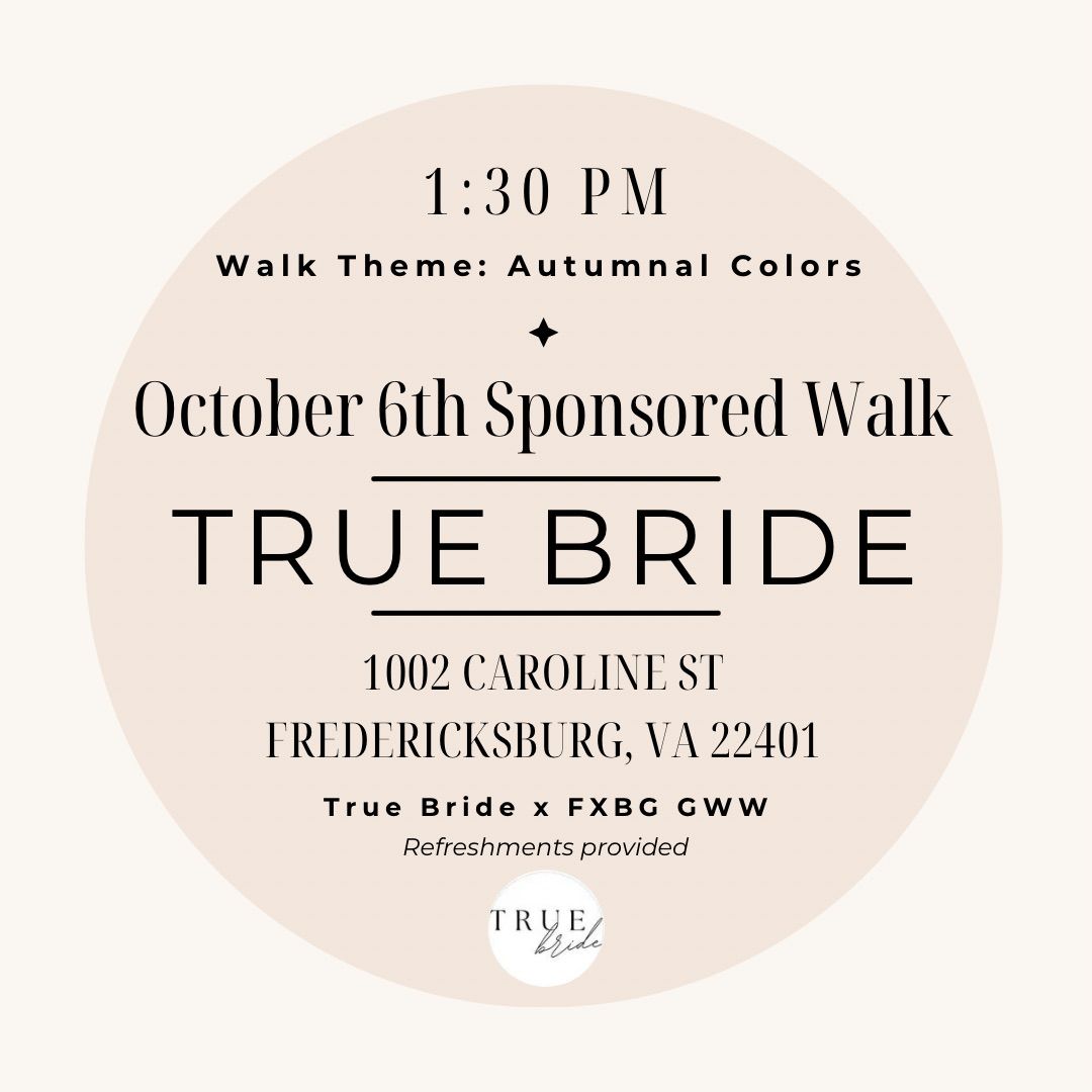 True Bride Sponsored Walk