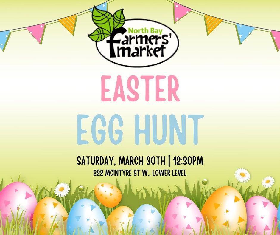 Easter Egg Hunt, 222 McIntyre St W, North Bay, ON, Canada, Ontario P1B