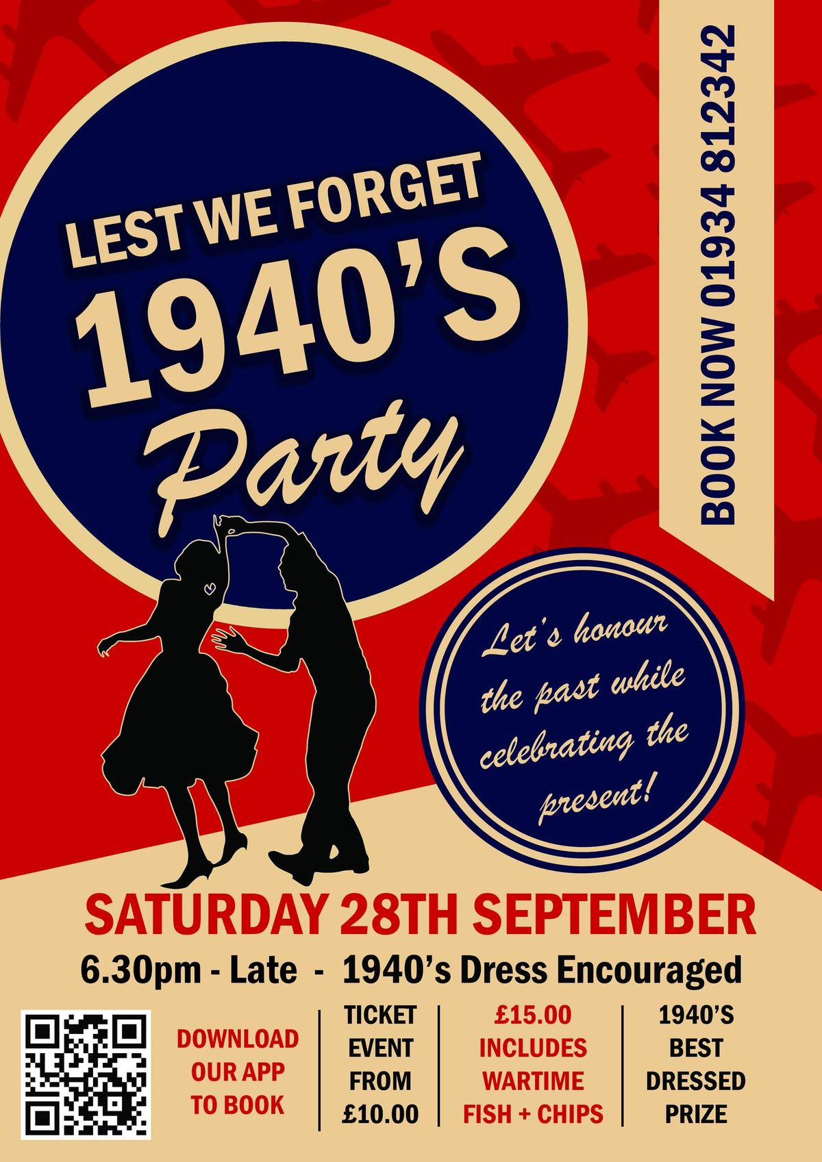 Lest We Forget, 1940's Party