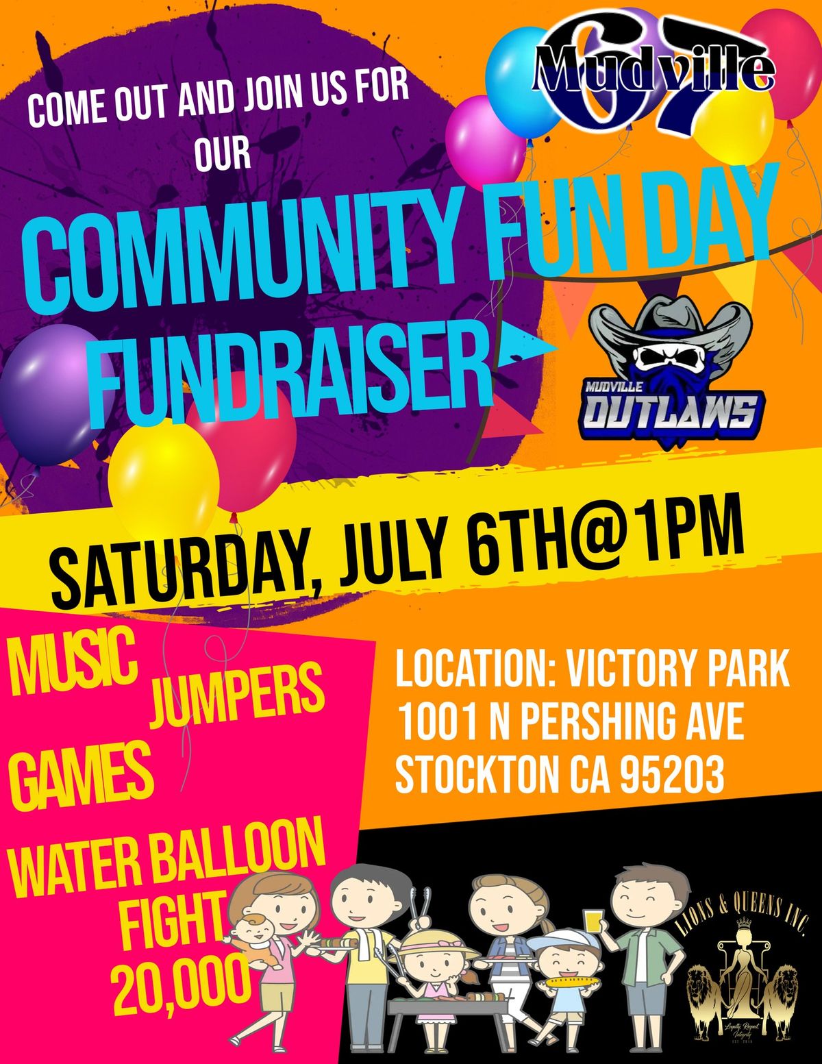 Community Fun Day and Fundraiser 