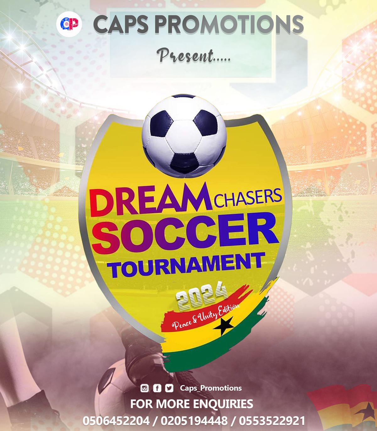 Dream Chasers Soccer Tournament - Peace and Unity Edition