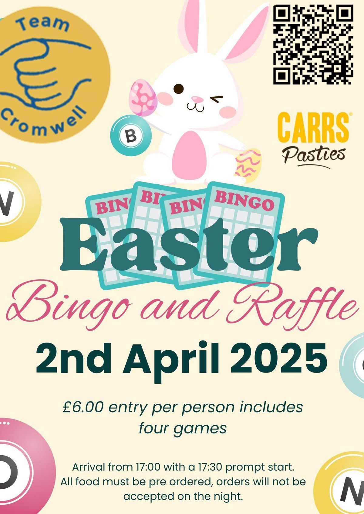 Easter Bingo and Raffle