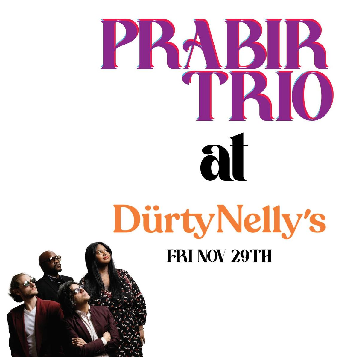 11\/29 Prabir Trio at Durty Nelly's on black friday