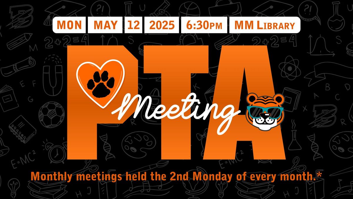 May FINAL PTA Meeting