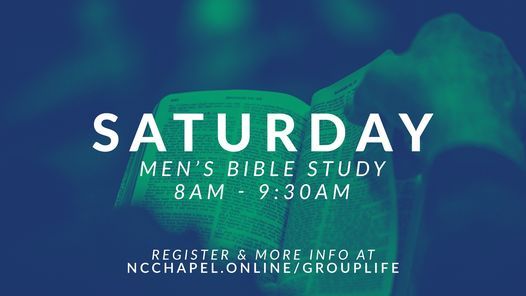 Saturday Morning Men's Bible Study