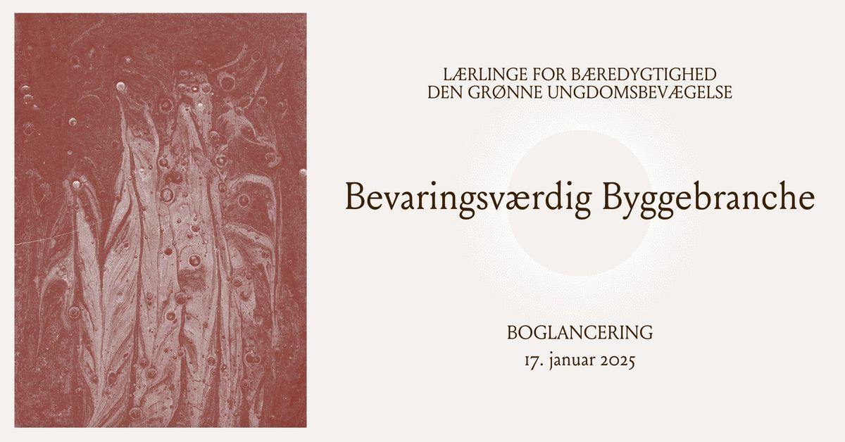 Boglancering: Bevaringsv\u00e6rdig Byggebranche