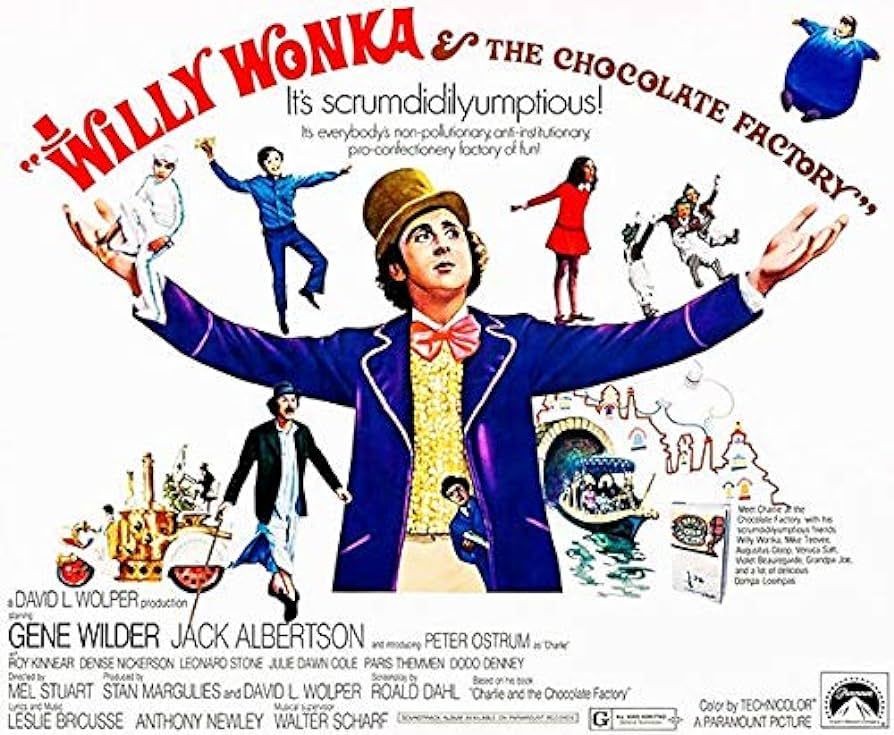 WILLY WONKA & THE CHOCOLATE FACTORY on the BIG Screen!