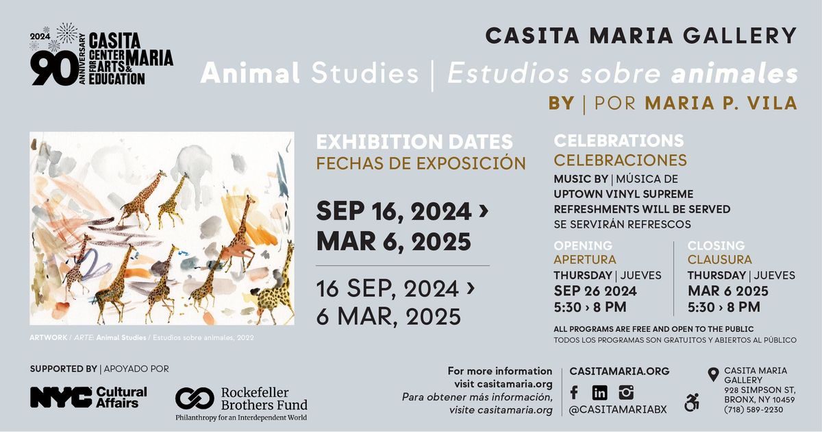 Animal Studies Opening Celebration 