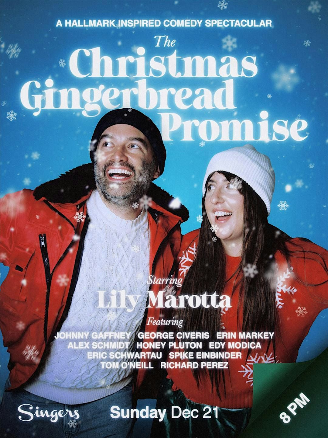 The Christmas Gingerbread Promise: A Hallmark Inspired Comedy Spectacular
