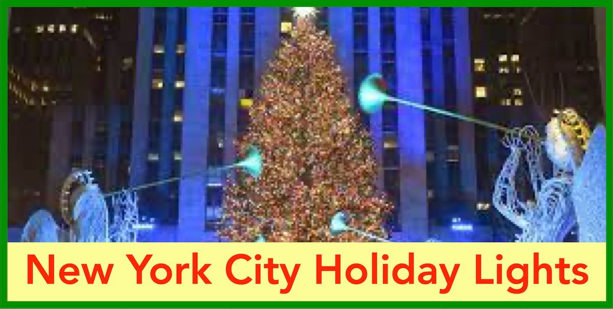 Visit New York City during the Holidays!