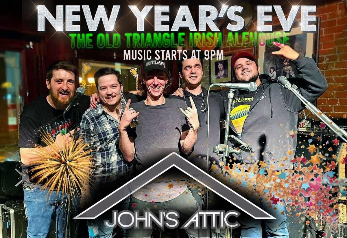 John\u2019s Attic NYE Celebration @ Gallagher\u2019s Irish Pub! \ud83c\udf40