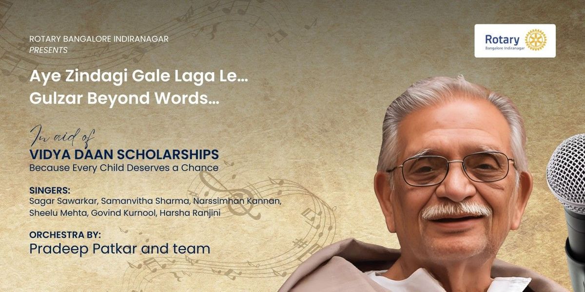 Aye Zindagi Gale Laga Le Gulzar Beyond Words