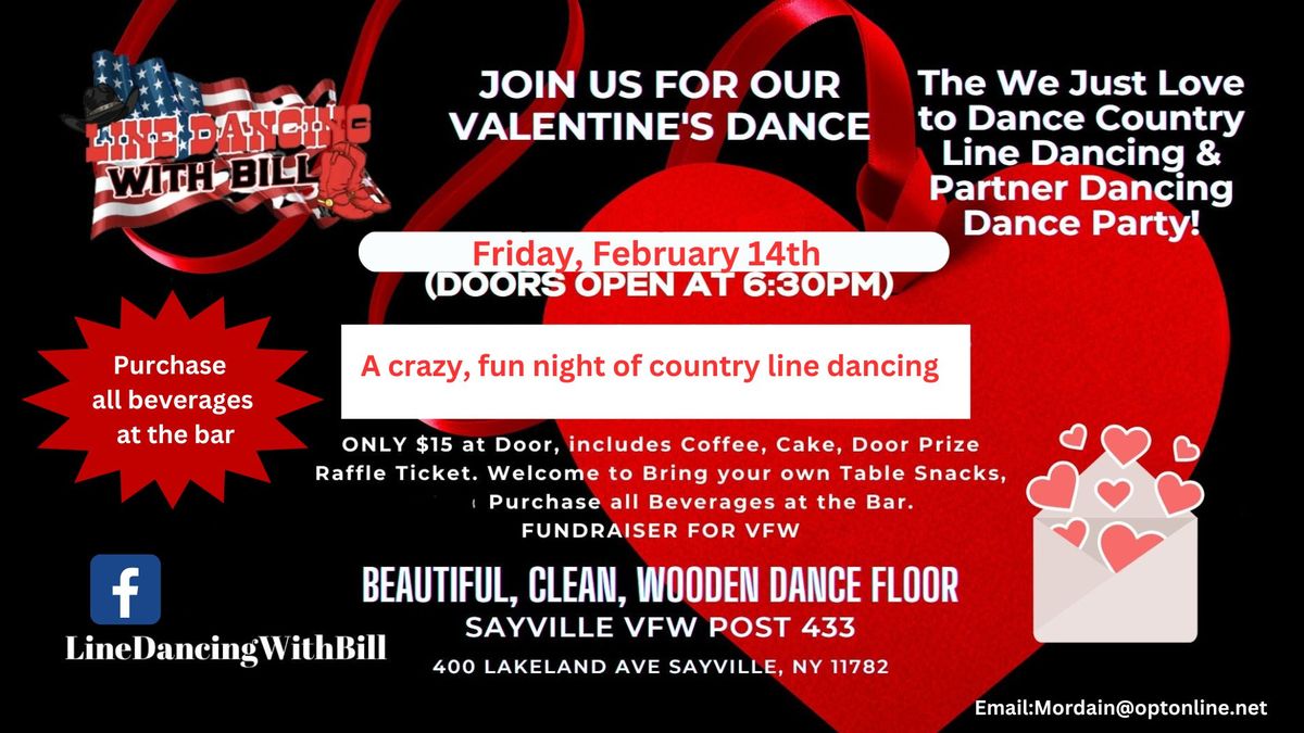 The We Just Love to Dance Country Line Dancing & Partner Dancing Dance PARTY!!