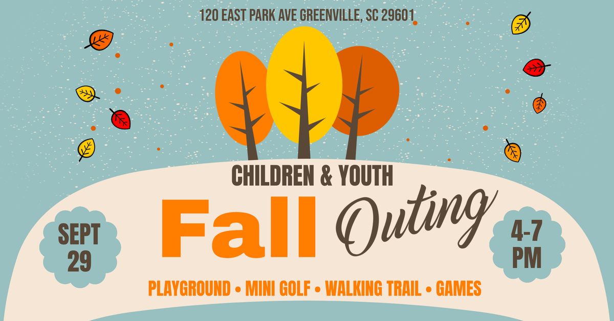 Children & Youth Fall Outing