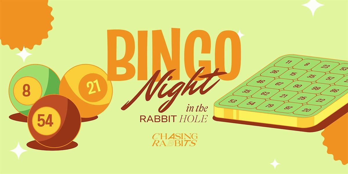 Bingo Night in The Rabbit Hole