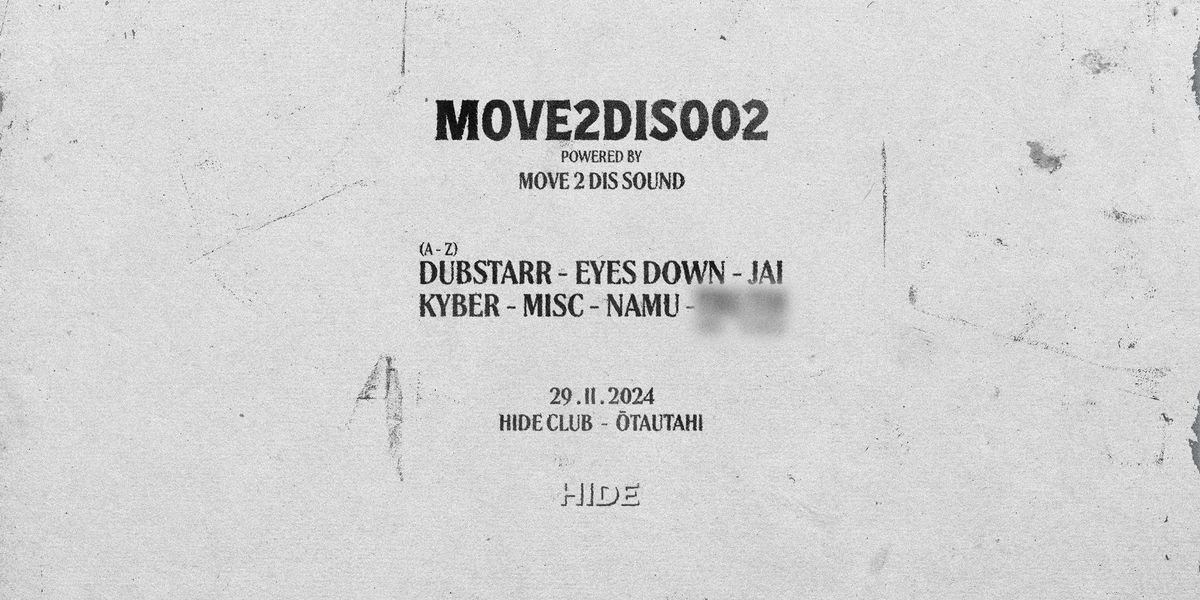 MOVE2DIS002: Hide