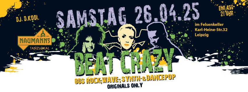 Beat Crazy - 80s Wave-, Indie & Electro Dancepop