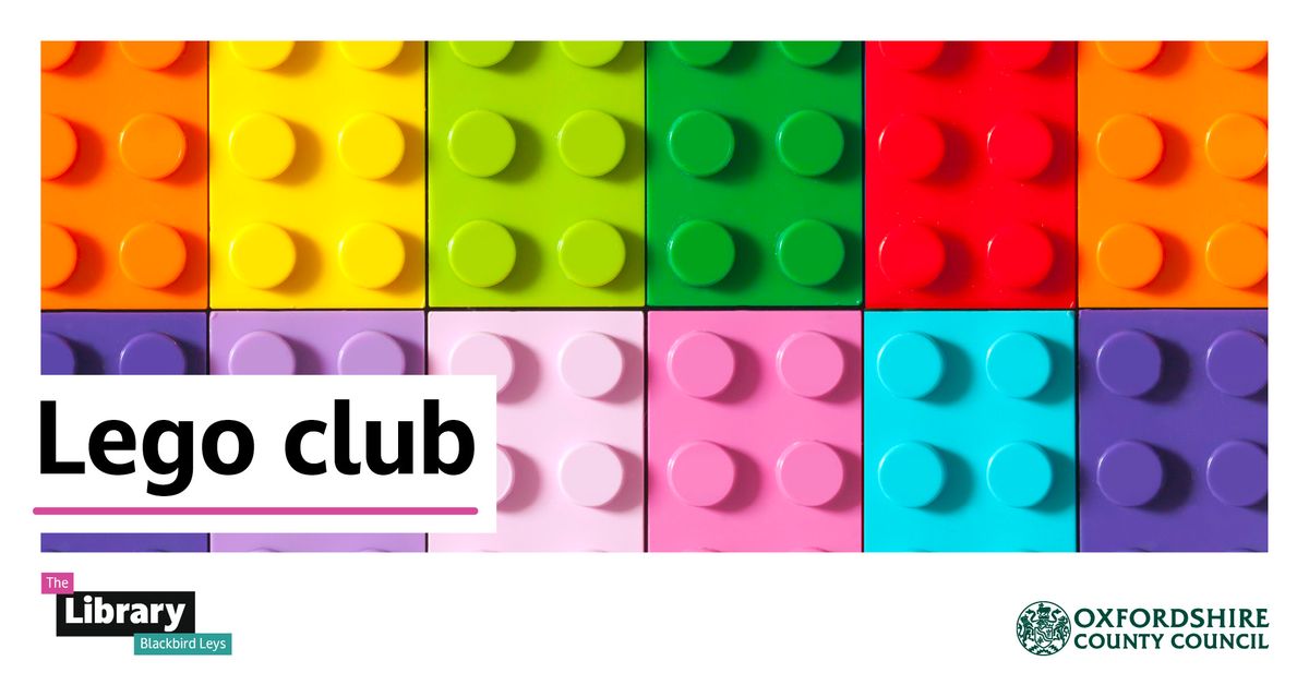 Wednesday LEGO club