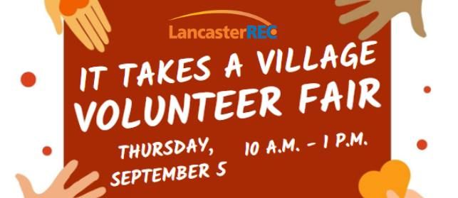 It Takes a Village Volunteer Fair