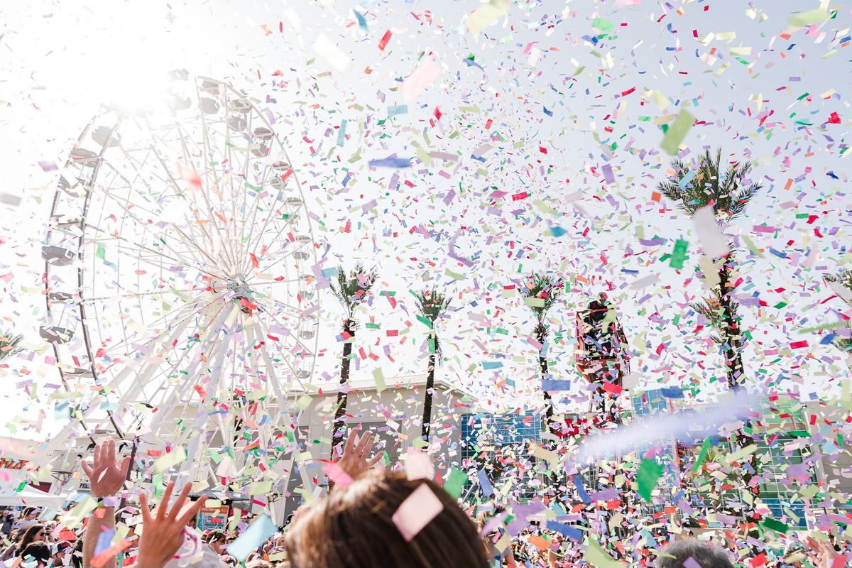 Kids Confetti Drop presented by Beachball Properties