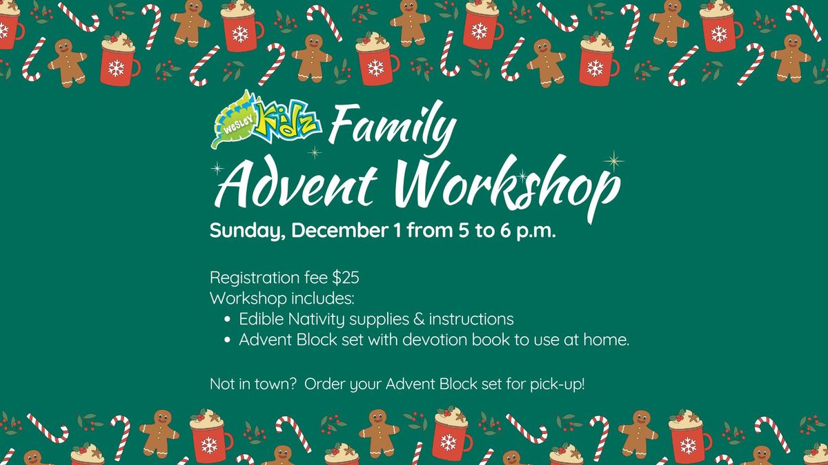 Family Advent Workshop