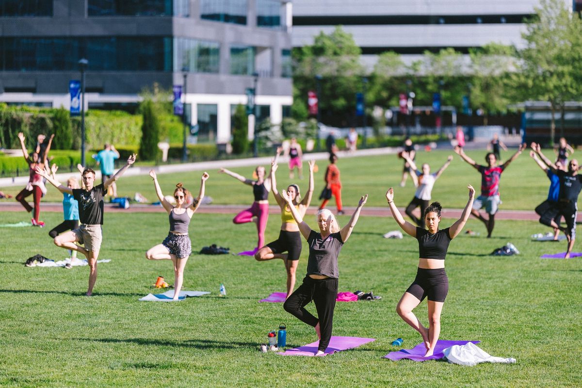 Free Yoga at Columbus Commons (Tuesday session)