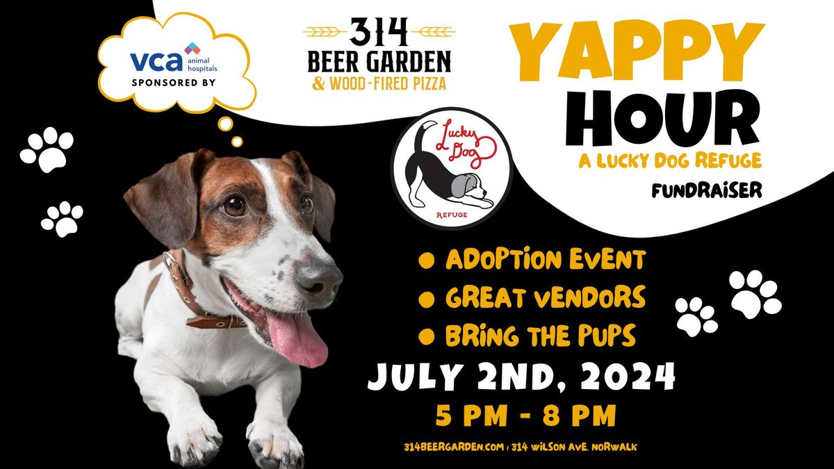 Yappy Hour - A Lucky Dog Fundraiser