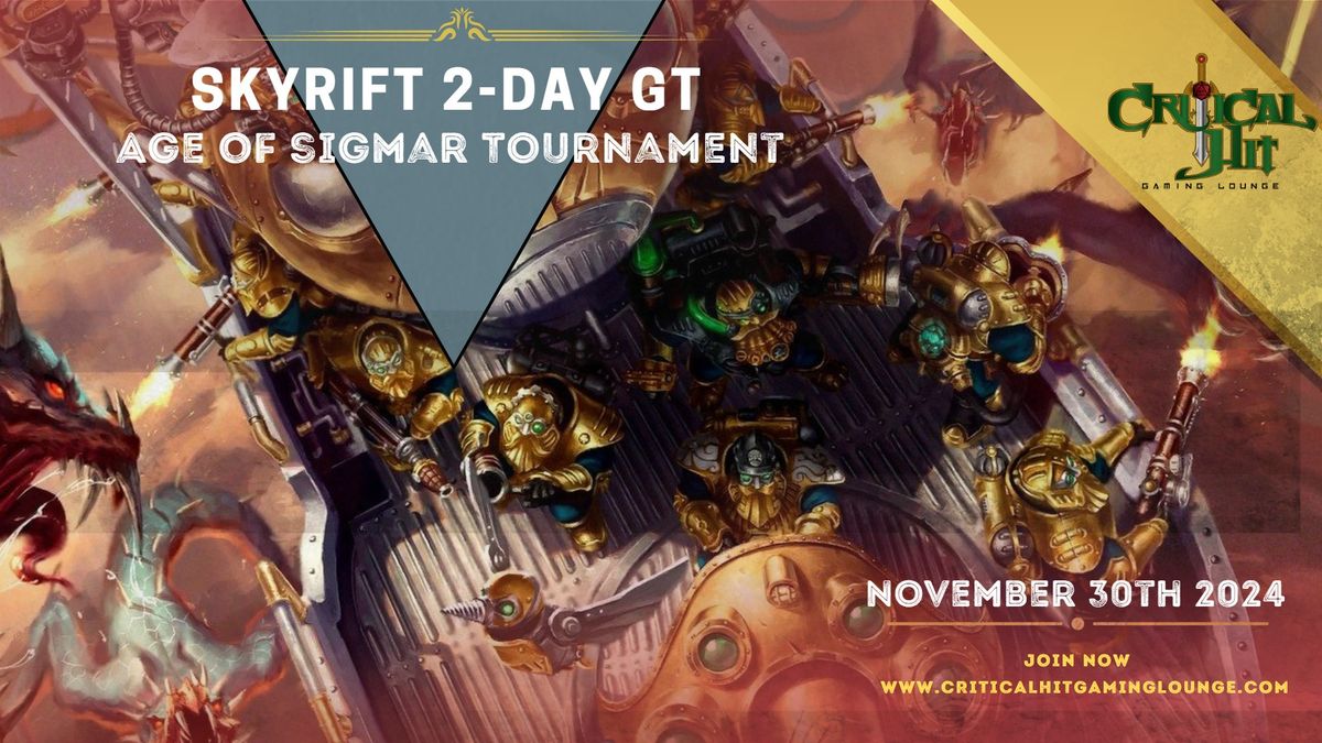 Skyrift Warhammer AOS 2-Day GT 4.0 Tournament