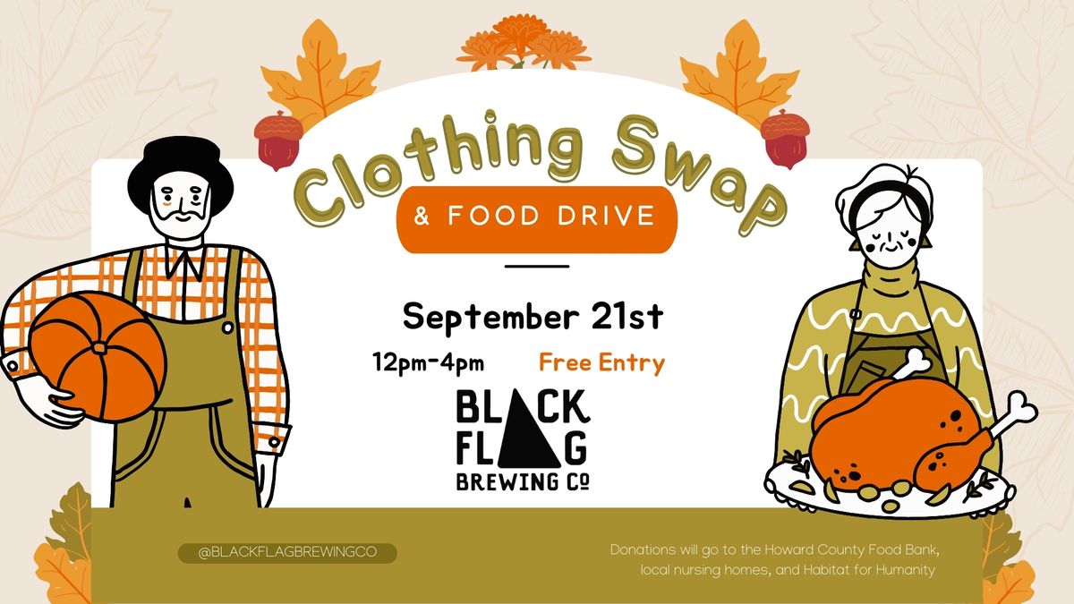 Clothing Swap & Food Drive