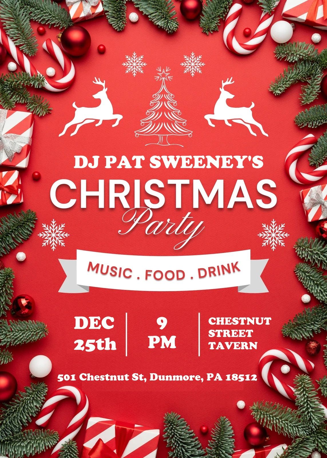 DJ Pat Sweeneys Christmas Party