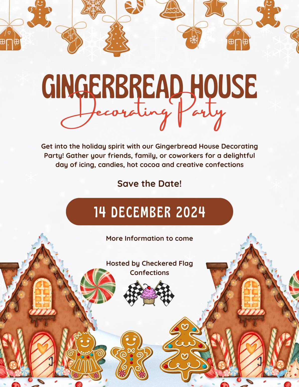 Gingerbread House Decorating Event 