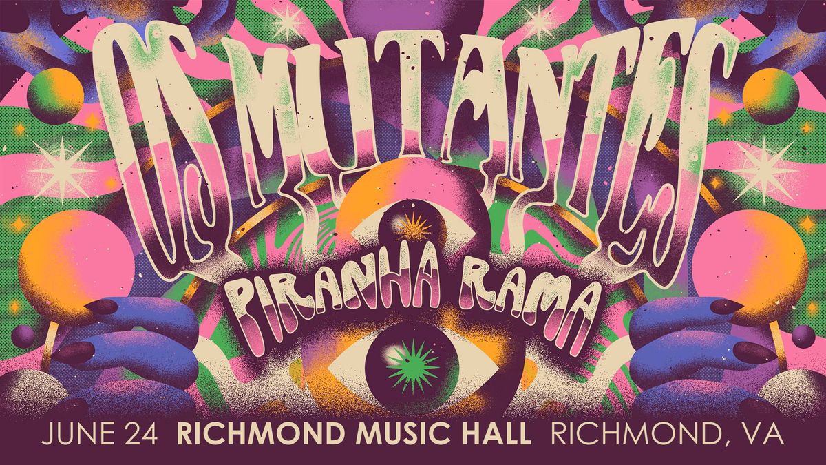 Os Mutantes w\/ Piranha Rama at Richmond Music Hall 6\/24\/24
