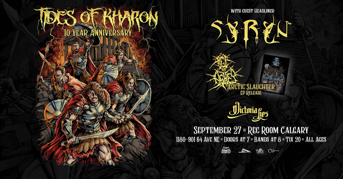 SYRYN | Tides of Kharon | Age of Ashes & Victoria Lies at The Rec Room! ALL AGES!