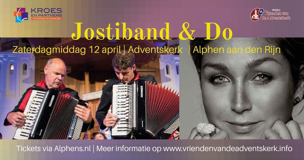 Feestelijk middagconcert met de Jostiband en Do!