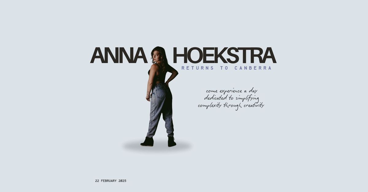 Anna Hoekstra returns to Canberra\u2728\ufe0f