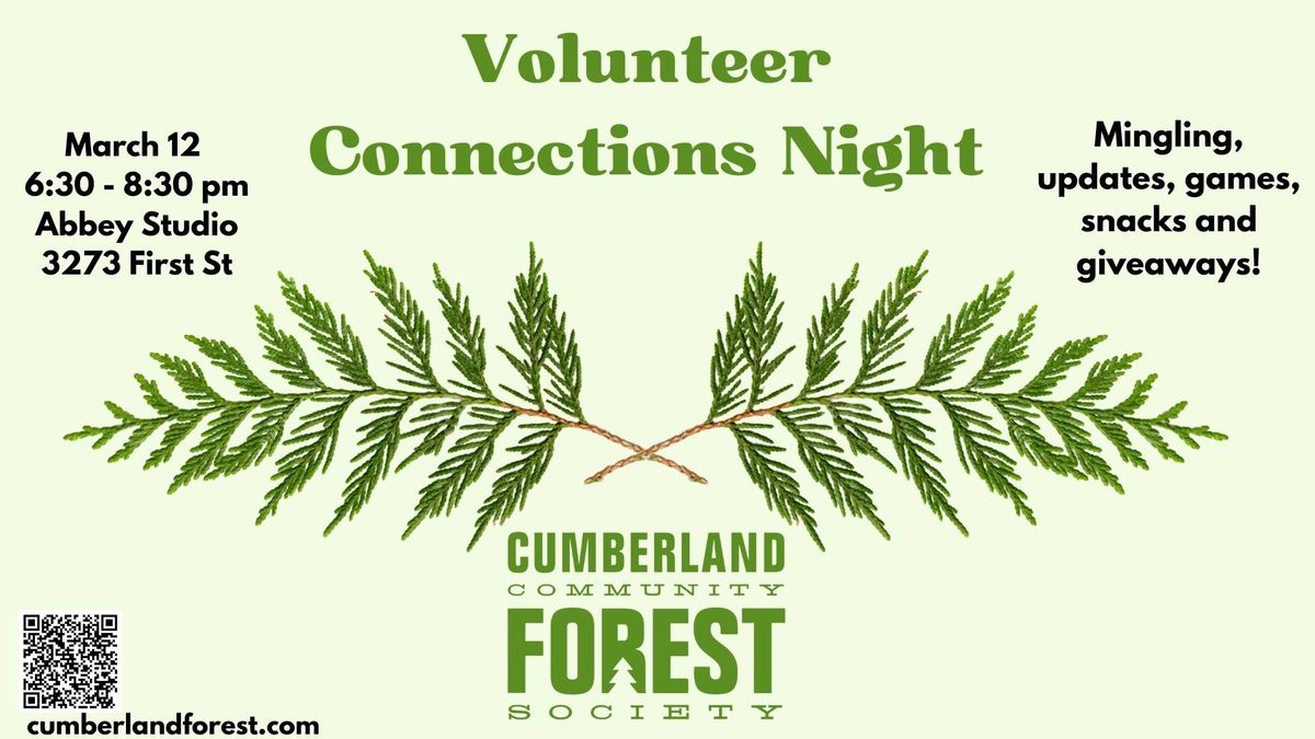 Cumberland Forest Volunteer Connections Night!