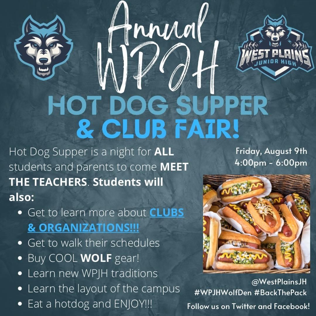 WPJH Hotdog Supper and Club Fair