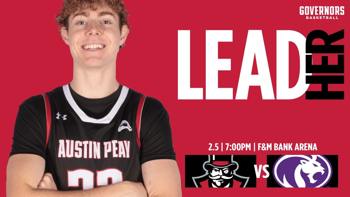 Austin Peay Men's Basketball vs. North Alabama