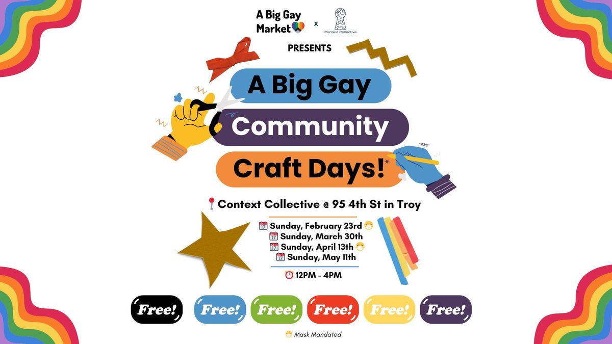 A Big Gay Community Craft Day